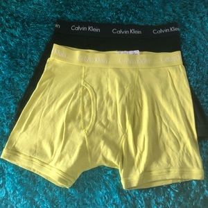 Combo pkg of 2 Designer Calvin Klein Trunks